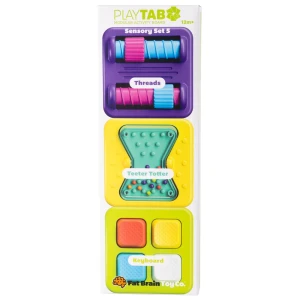 FA488-37 PlayTab Sensoryczne Kwadraty. Zestaw 5 z Nakrętkami.
