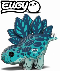EG_007 Dinozaur Stego Eugy. Eko Układanka 3D.    