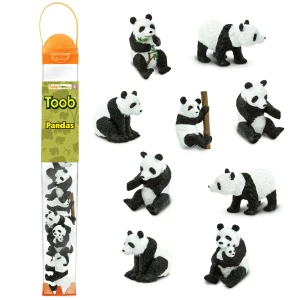 S697304 Pandy. Zestaw Figurek w Tubie Safari Ltd.