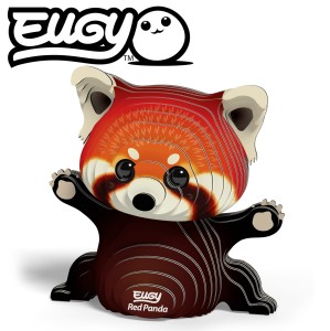 EG_126 Czerwona Panda Eugy. Eko Układanka 3D.