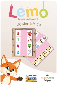 21269 Nauka Liczenia do 20. Karty Edukacyjne Lemo 