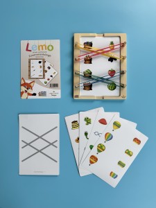 21214 Znajdź Parę. Logika. Karty Edukacyjne Lemo